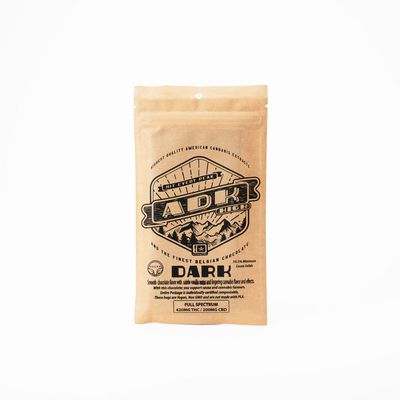 ADK 420mg THC:200mg CBD Full Spectrum Dark Chocolate Bar