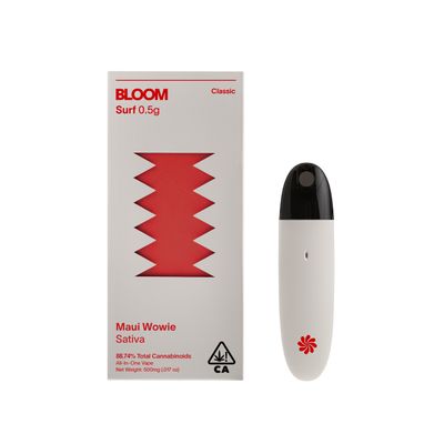 Bloom Maui Wowie .5g Distillate Disposable Vape