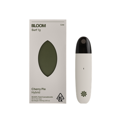 Bloom Cherry Pie 1g Live Resin Disposable Vape