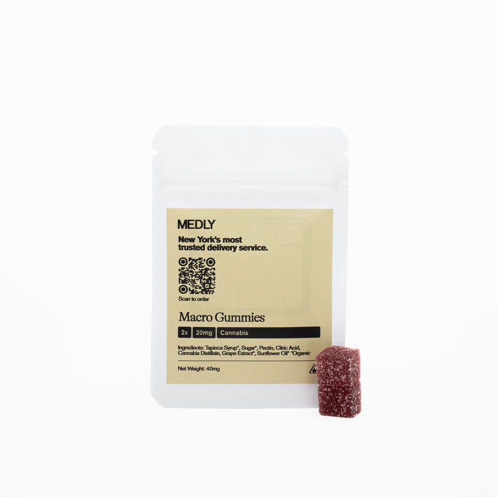 20mg Macro Cannabis Gummies 2 Pack Sample