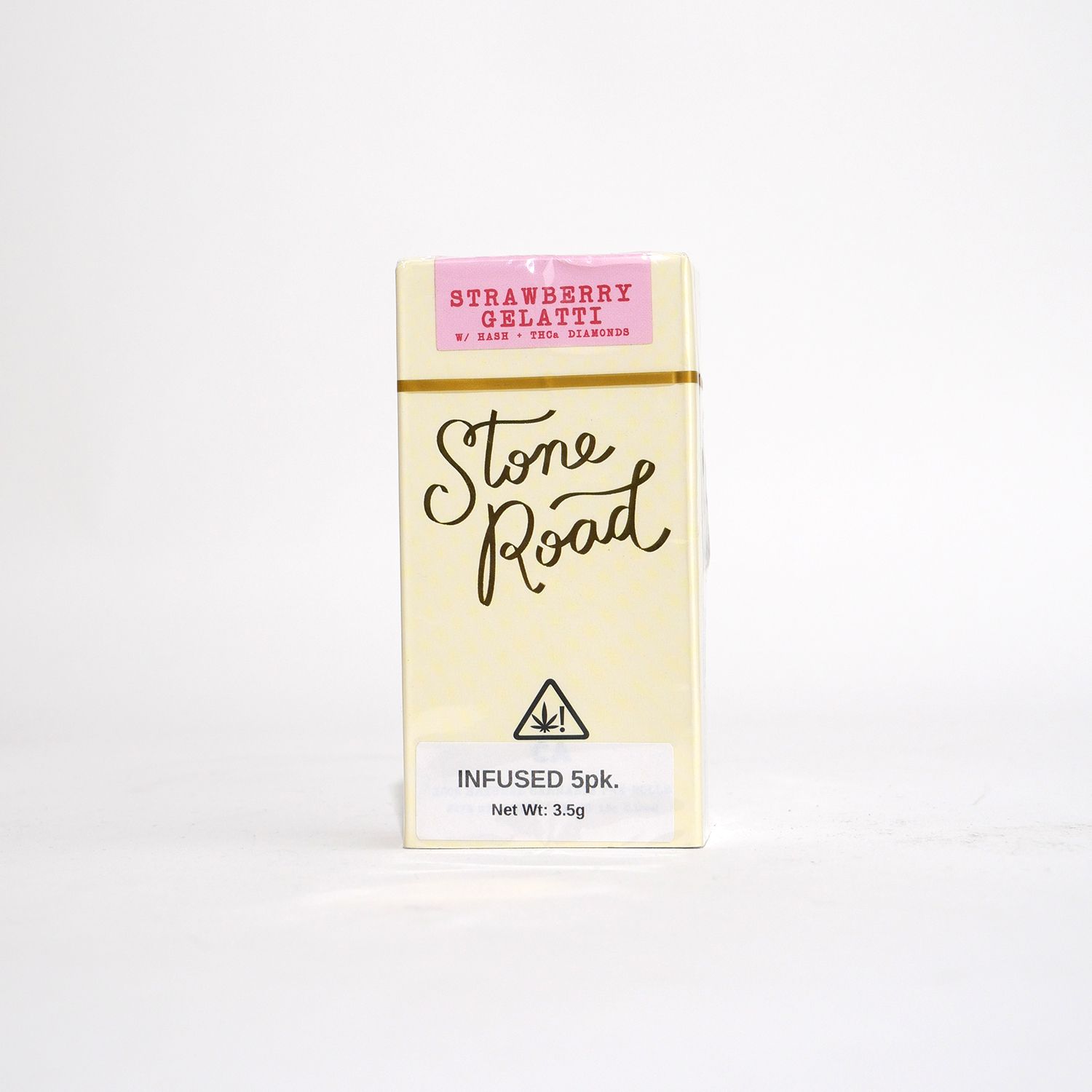 Stone Road Infused Prerolls Strawberry Gelatti 5 Pack
