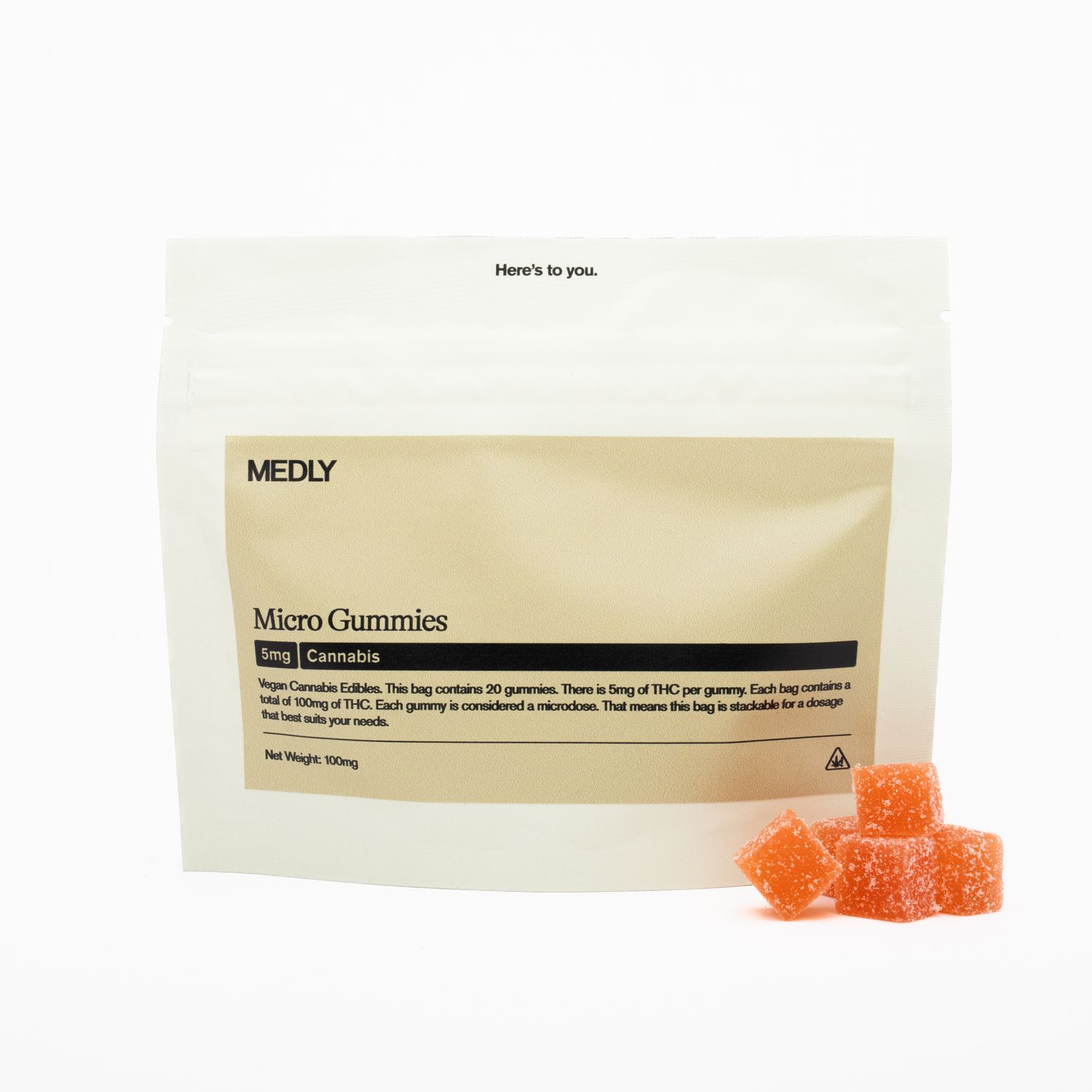 Medly 5mg Micro Cannabis Gummies