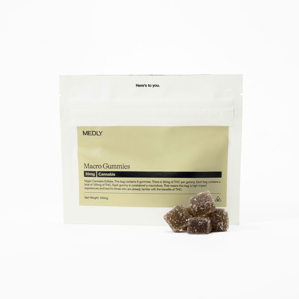 Medly 20mg Macro Cannabis Gummies