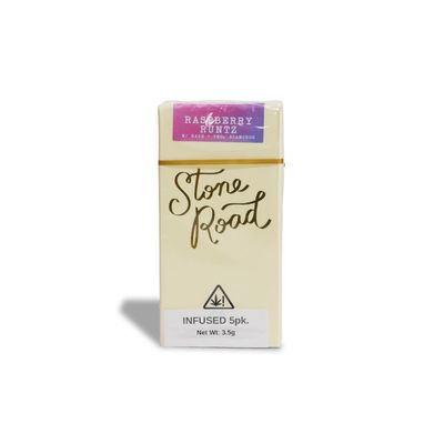 Stone Road Raspberry Runtz Infused Prerolls 5 Pack