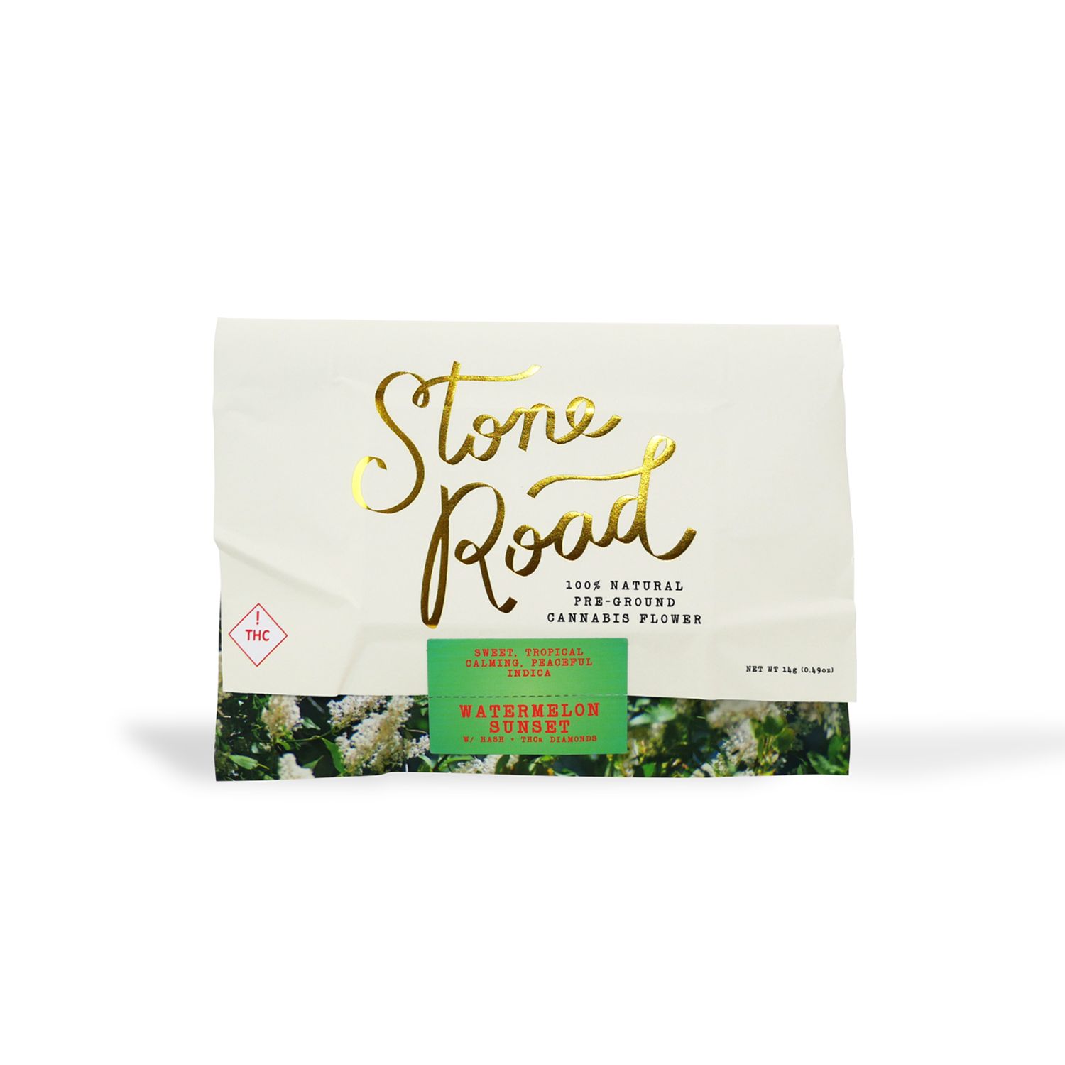 Stone Road Watermelon Sunset Infused Pre-Ground Flower Pouch