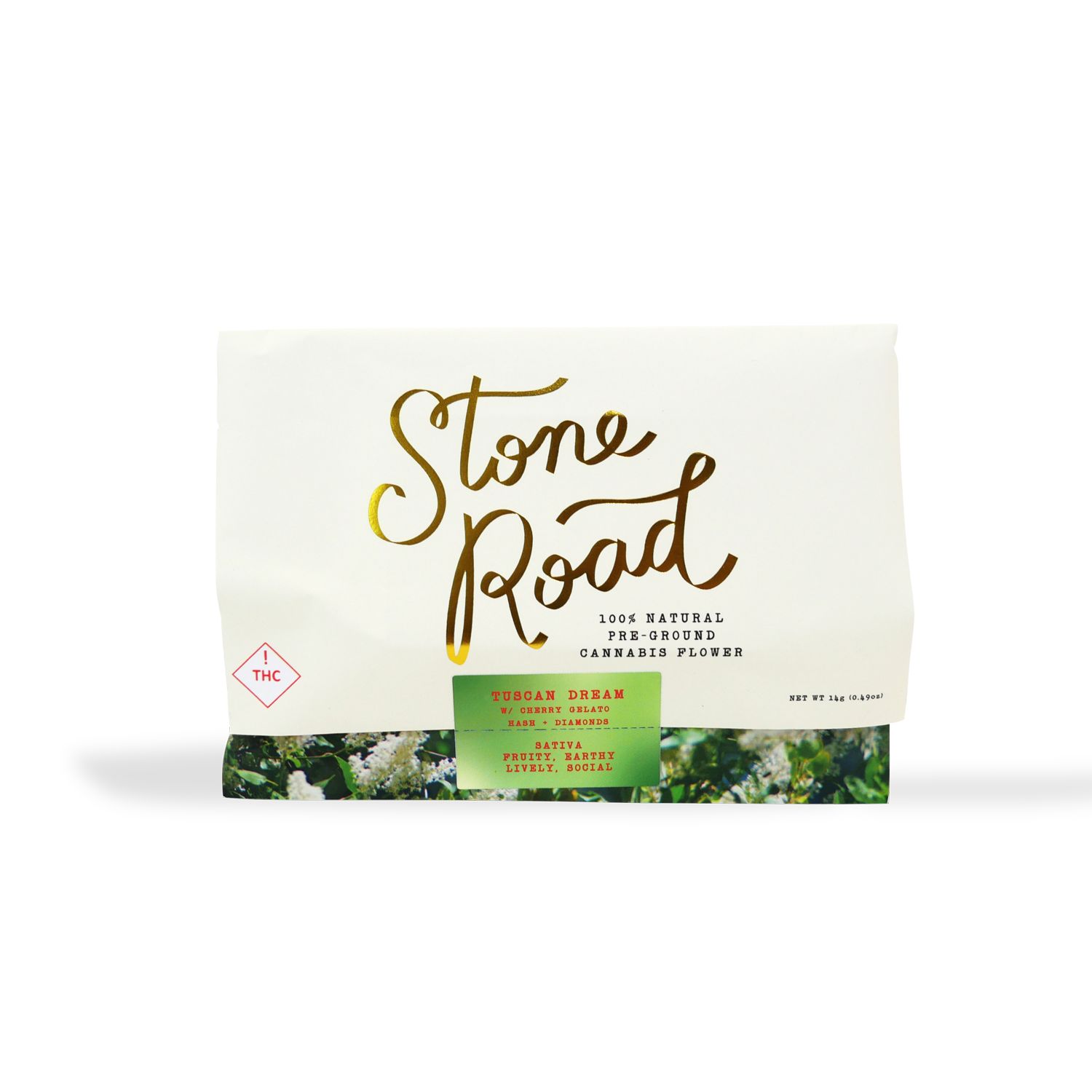 Stone Road Tuscan Dream Infused Pre-Ground Flower Pouch