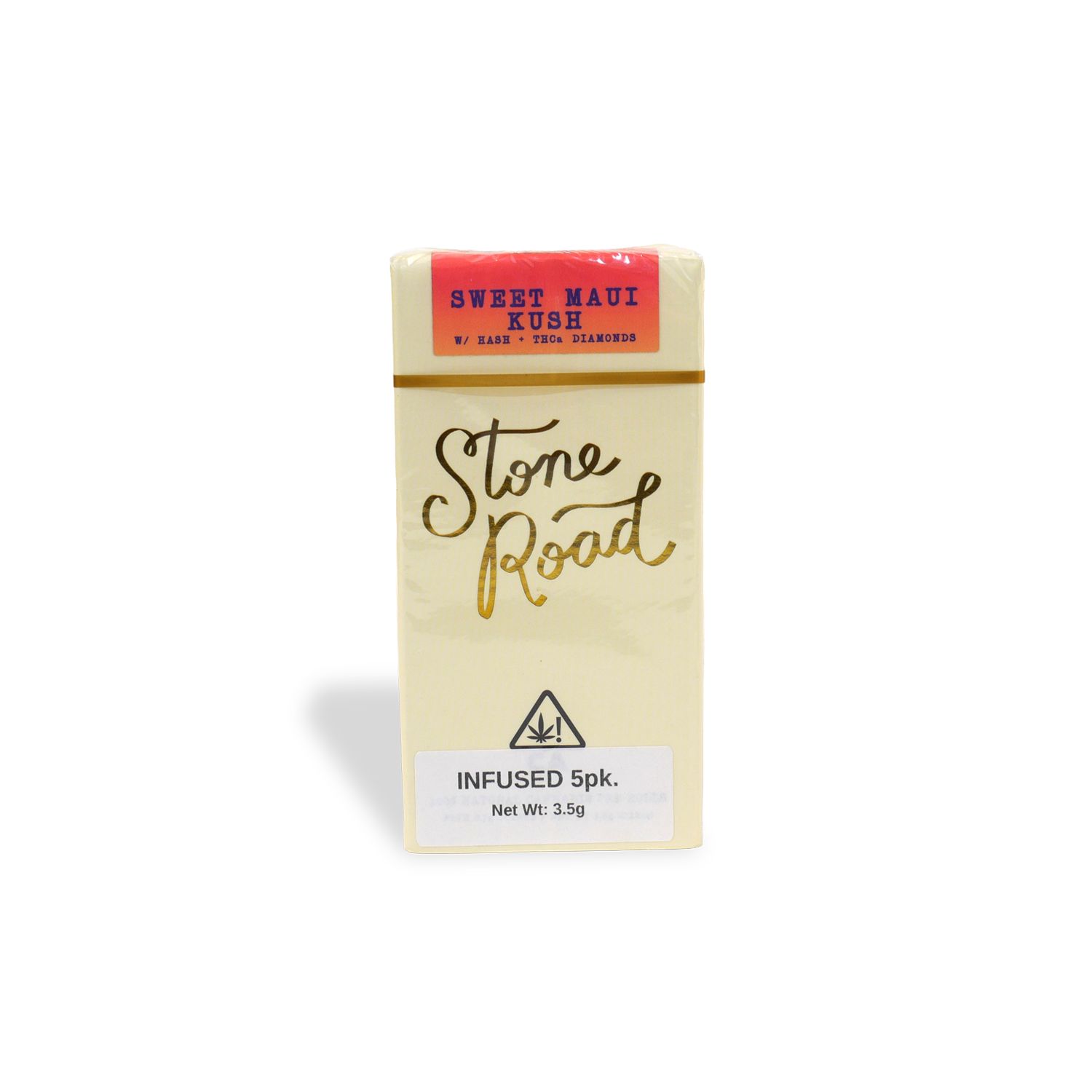 Stone Road Sweet Maui Kush 5 Pack Infused Prerolls