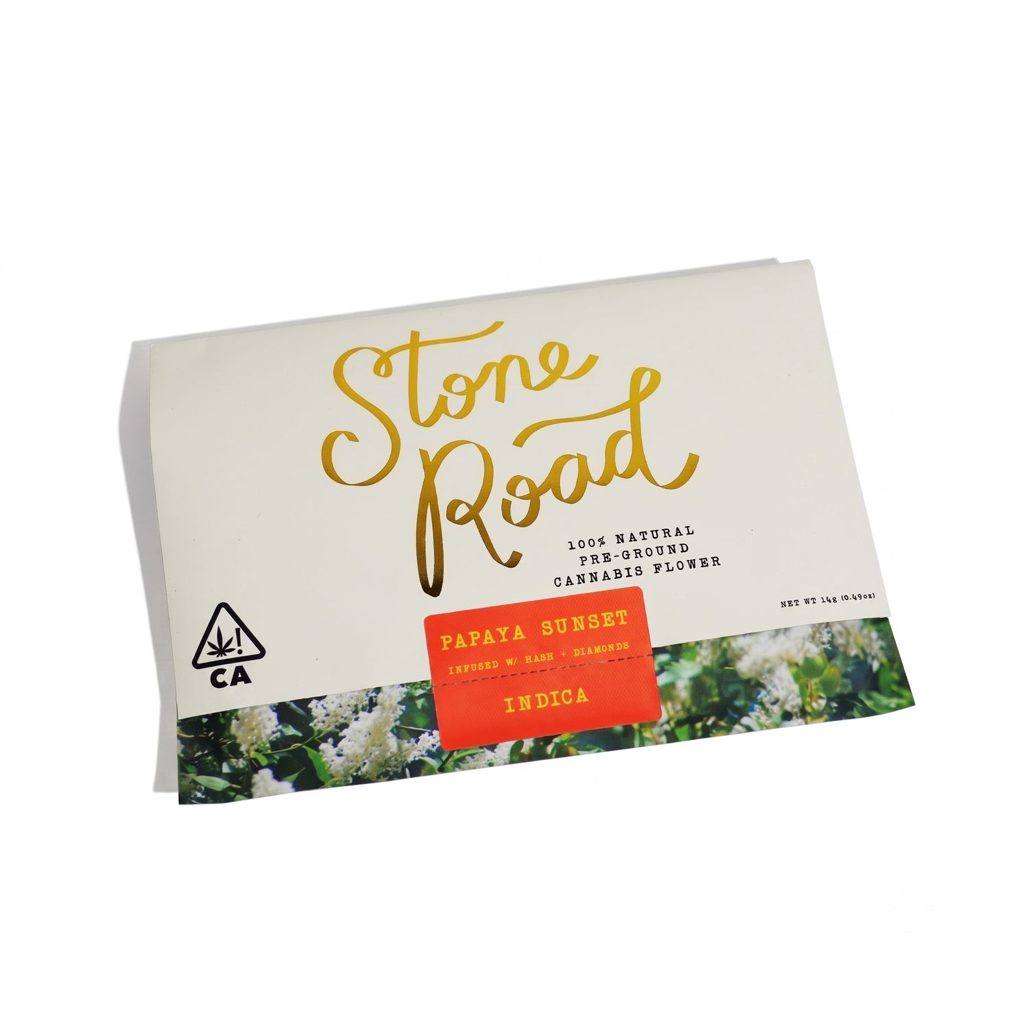 Stone Road Papaya Sunset  Infused Pre-Ground Flower Pouch