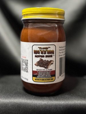 BIG B&#39;S &quot;FLAMIN&#39;&quot; BAR-B-Q SAUCE  16 OUNCE