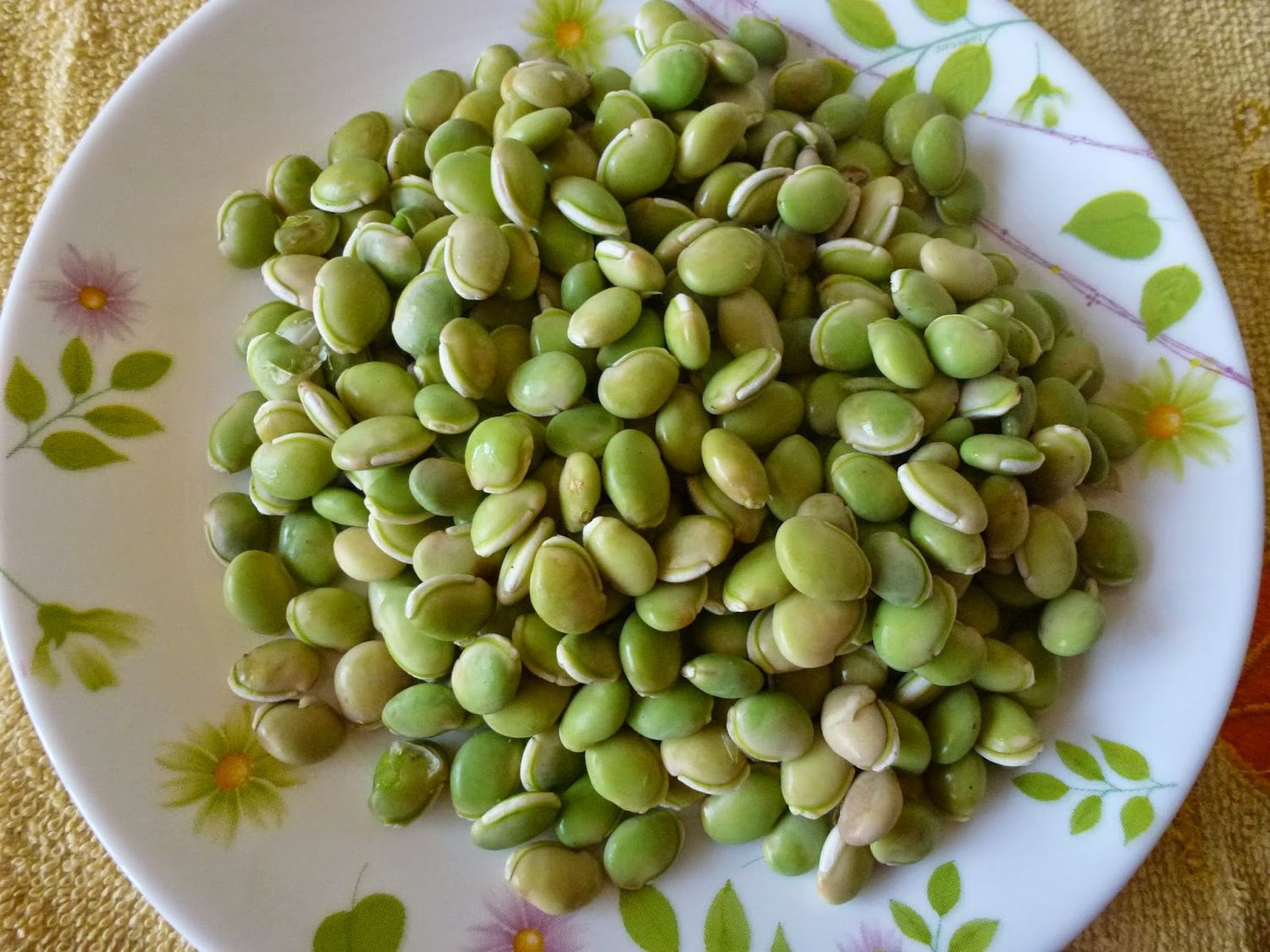 Hyacinth bean / Pachai mochai or Pithikipappu  / Fresh Field Beans or Tender Lima Beans seeds