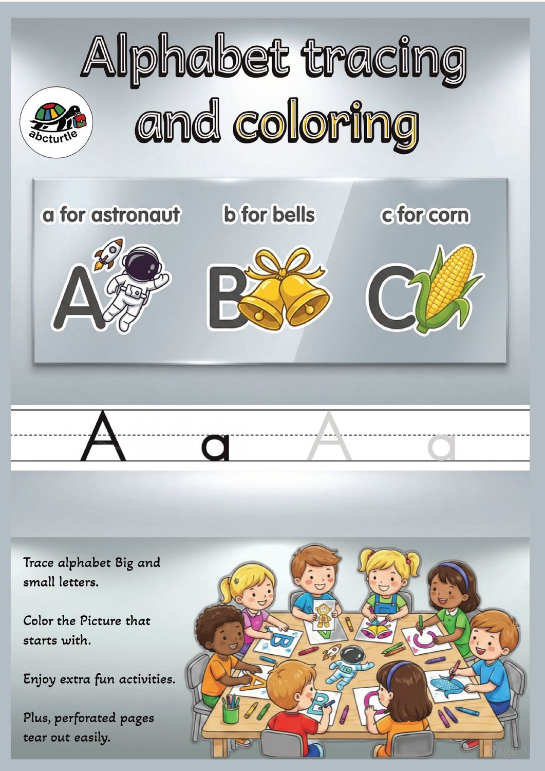 Ebook - Alphabet Tracing And Coloring