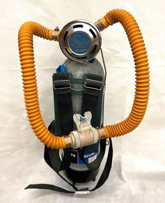 Vintage SCUBA Cylinders for Diving or Display