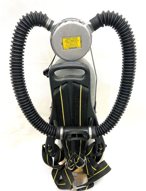 Aqua Lung USD Steel 72 Cylinder / Backpac &quot;PLUS Size&quot; J Valve, Choose: USD Steel 72 J w/Mariner Backpack Plus Size as Add On to Dbl Hose