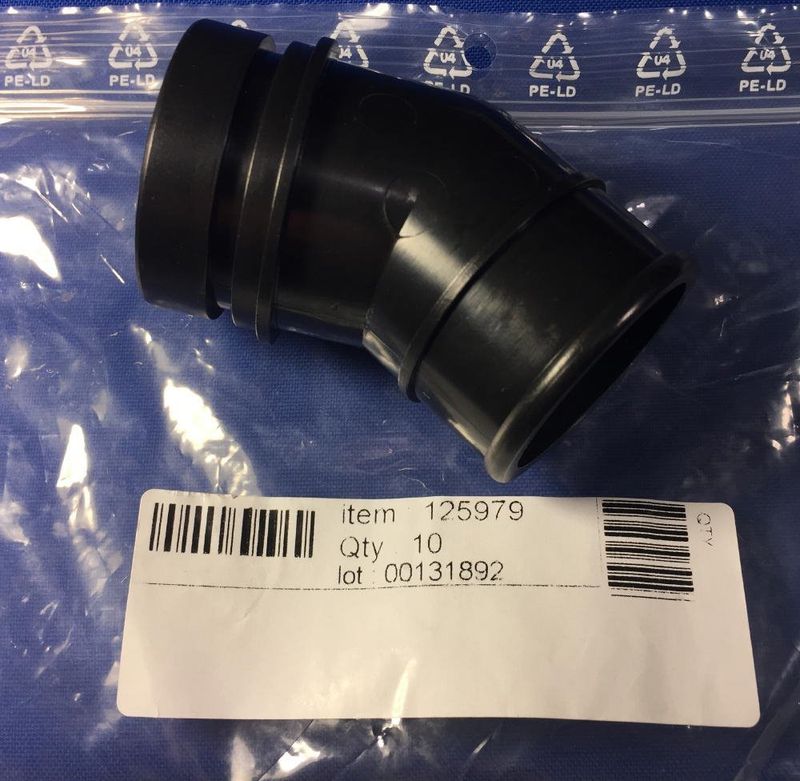 Mistral Double Hose Regulator Angled Connector