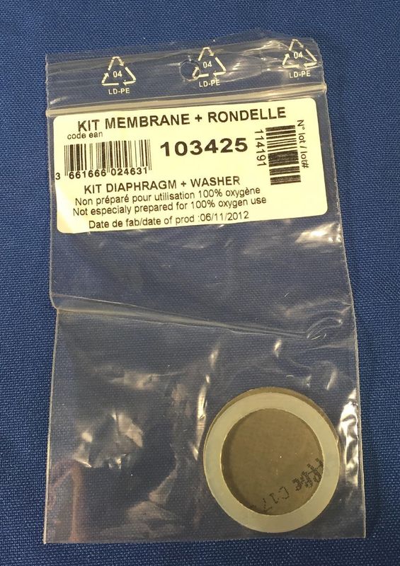 Mistral Double Hose Diaphragm 1st stage