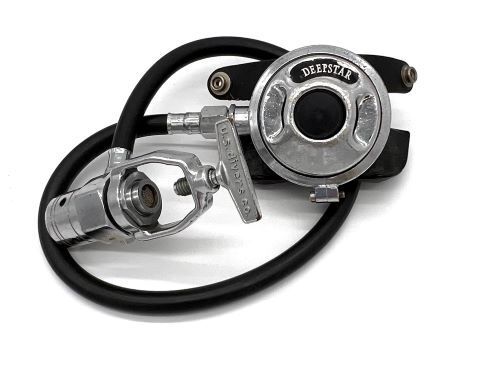 U.S. Diver DEEPSTAR Single Hose Regulator 1965
