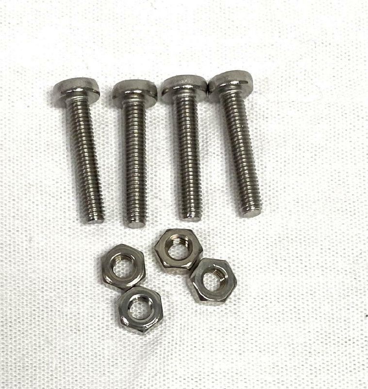 Mistral 05 Double Hose SS Screw &amp; Nut Kit 125975-125976