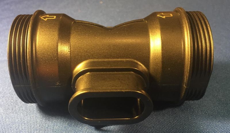 Mistral Double Hose Regulator Mouthpiece Body 125918 - 125916