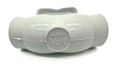 Voit Double Hose Regulator Mouthpiece Curved - Gray