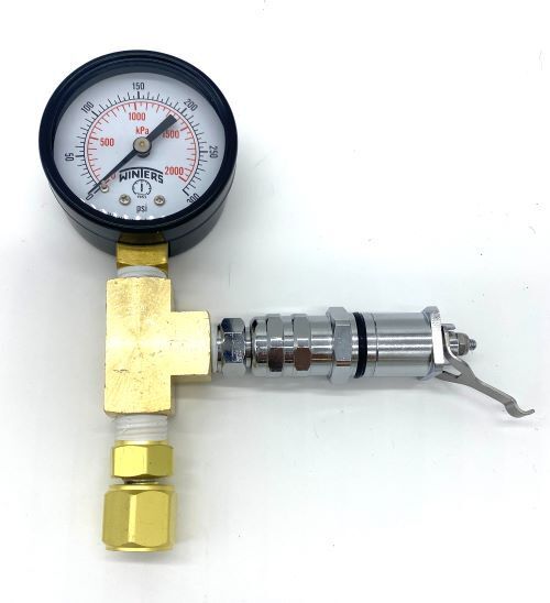 Aqua Lung IP Test Gauge #1116-10-23 "TOP PICK" 1-2-3