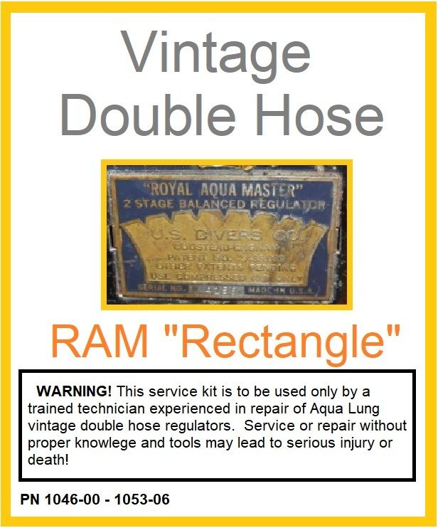 Aqua Lung Royal Aqua Master Service Kit #1053-06 - Rectangle