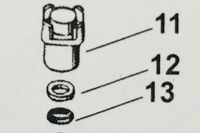 Aqau Lung Balance Chamber O-Ring #820080 ( 5 pc )