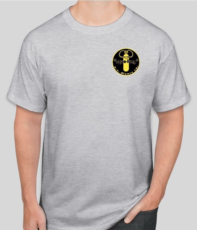 Aqua Lung U.S. Divers Logo T-shirt "Ash"