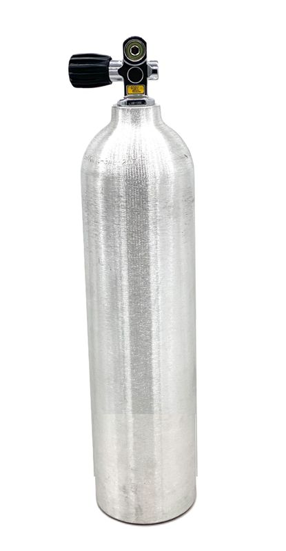 Aluminum 30 cf Cylinder Brushed Coat