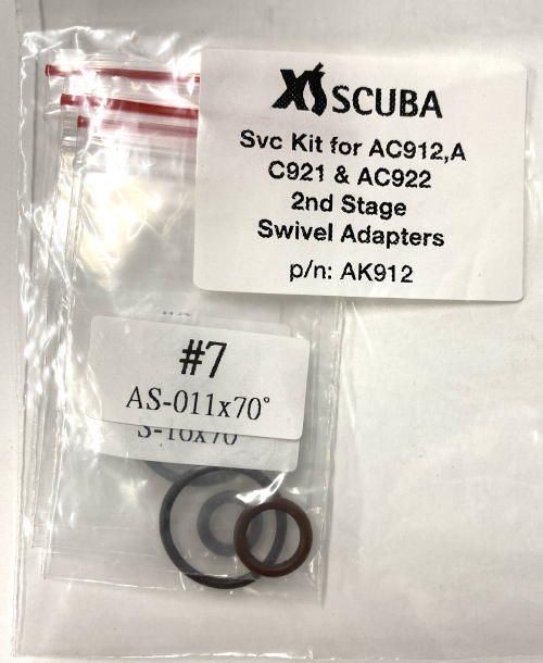 Rebuild O-Ring Kit for XS Swivel  AC912, AC921, AC922