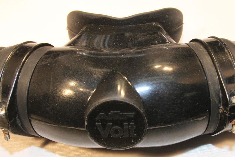 Voit Double Hose Mouthpiece Curved - Black