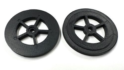 Healthways Hope Page Mouthpiece Repro Wagon Wheels ( 2 pc )