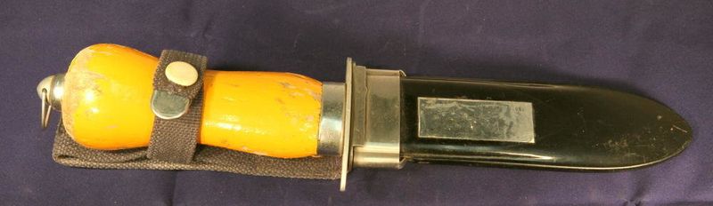 U.S. Divers Aqua-Sharp Divers Knife Vintage 1959