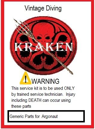 Kraken Argonaut Double Hose Parts Kit