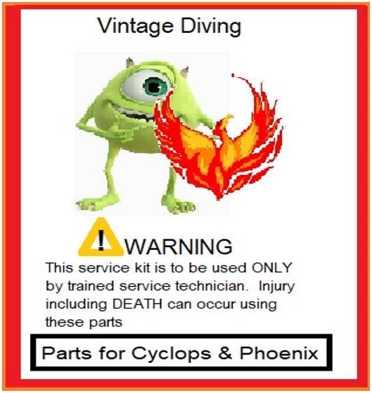 Phoenix &amp; Cyclops Double Hose Parts Kit