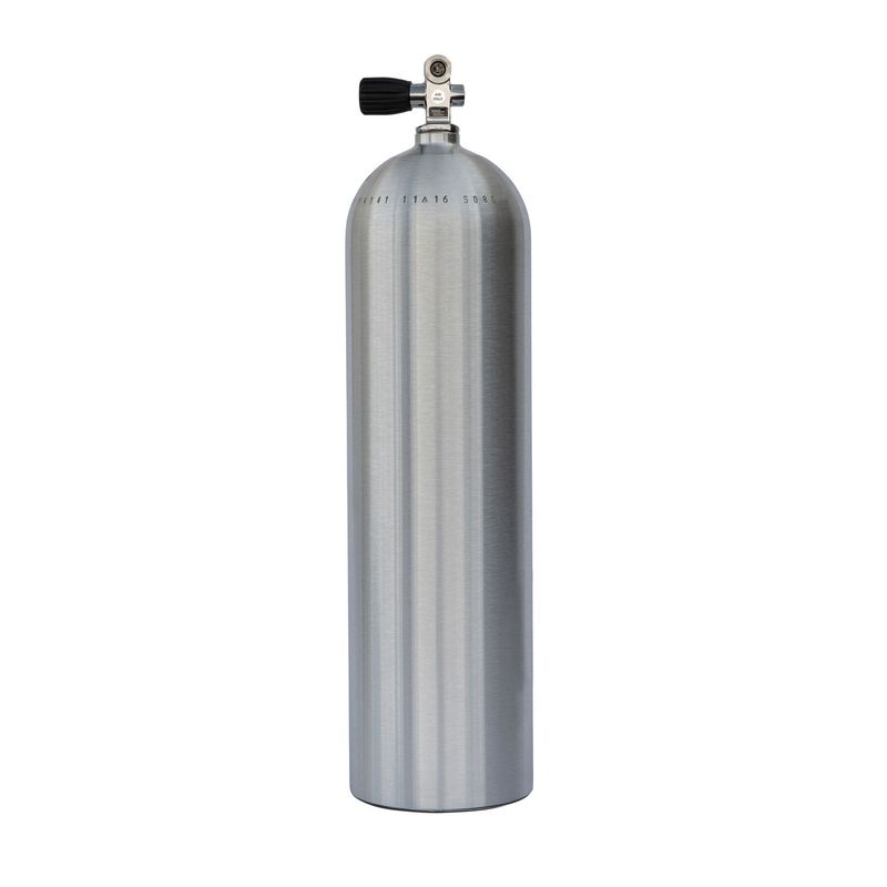 Aluminum 80 cf Cylinder Brushed Coat