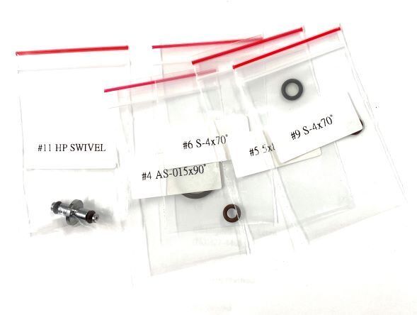 XS Scuba HP Hose Quick Disconnect Service Kit