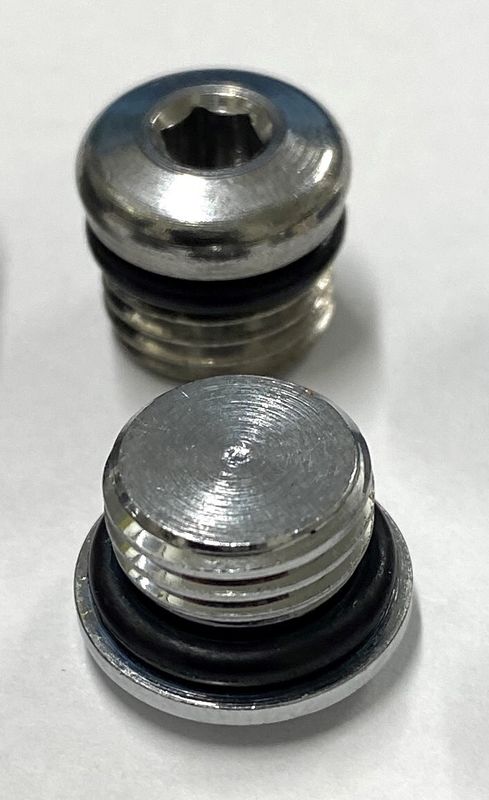 Regulator First Stage HP Port Plug 7/16" (2 )