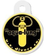 Aqua Lung U.S. Logo Divers Key Chain