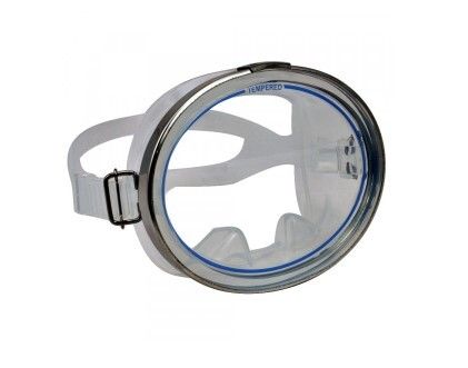 Vintage Style Mask Clear Oval for Vintage Dives