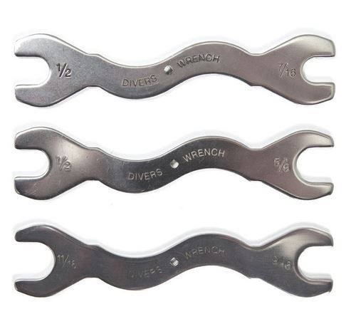 Wrench Set Stainless Steel 3 pc