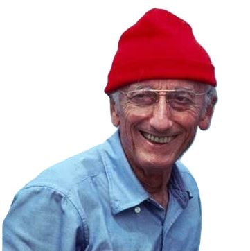 Capt Cousteau Aqau Lung Red Hat (Aqua Lung Logo)