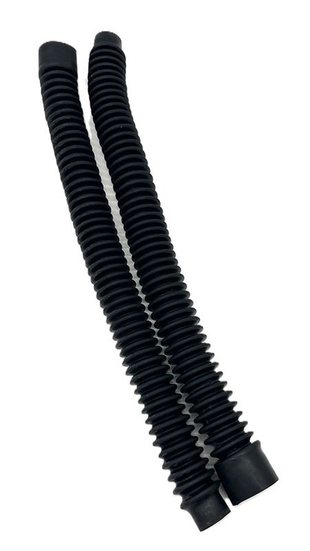 Aqua Lung &amp; VOIT Corrugated Hoses Black ( 2 pc) set by Marvel