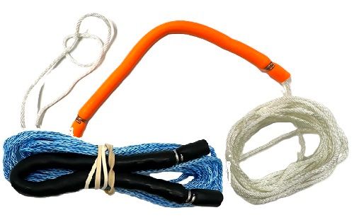 Speargun Line With Shock Cord Snubber
