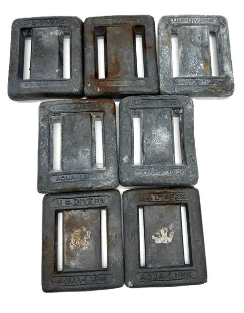 Aqua Lung Lead Weights 12 lbs. un-coated