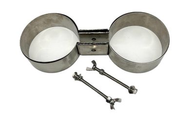 Heavy Duty SS Bands for LP 50's  Alum 40's - Twin Cylinder