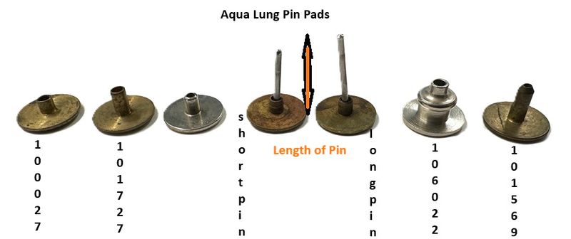 Aqua Lung Pin Pads