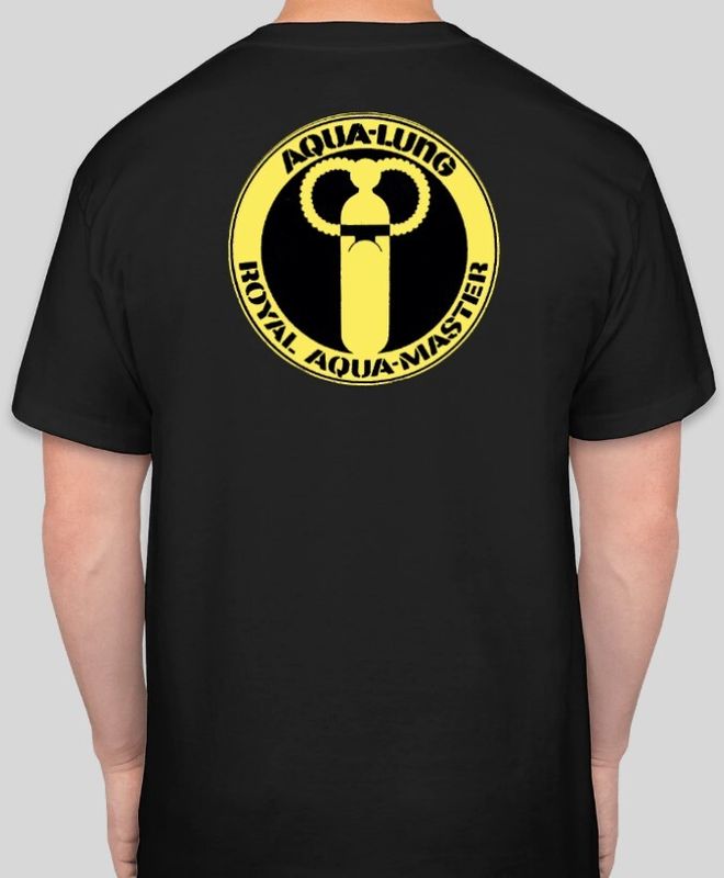 Aqua Lung Royal Aqua Master Logo T-shirt "Black"