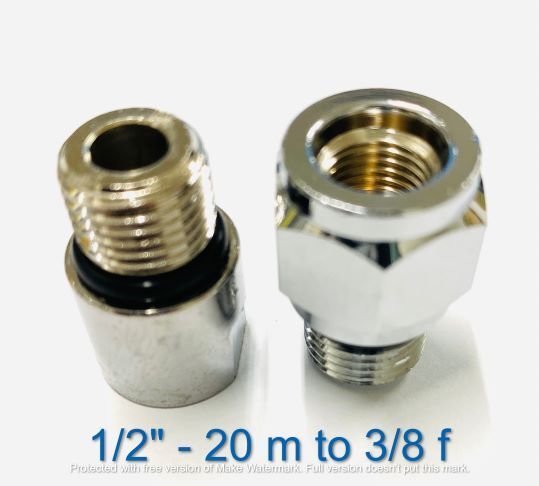 AA48 1/2" - 20 Male to 3/8 Female
