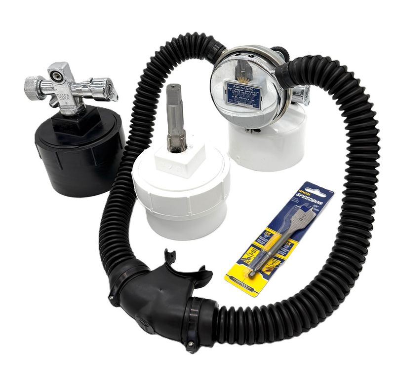 Double Hose Regulator Display Stand Project