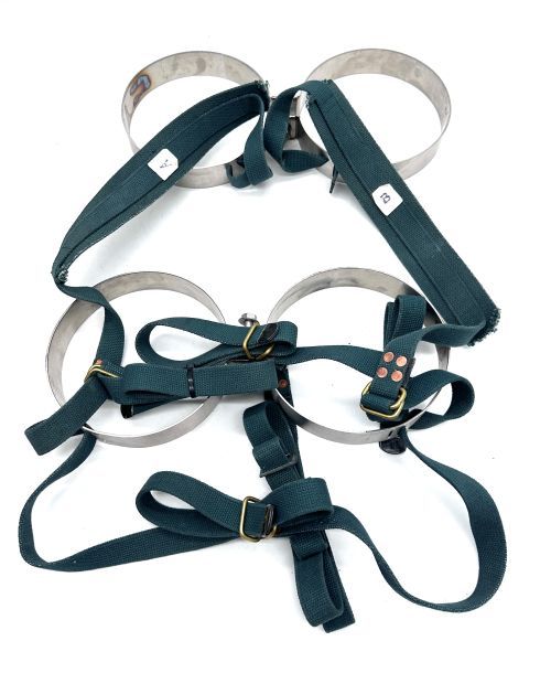 A&amp;D "Sea Hunt" Green Double Tank Harness / SS Bands